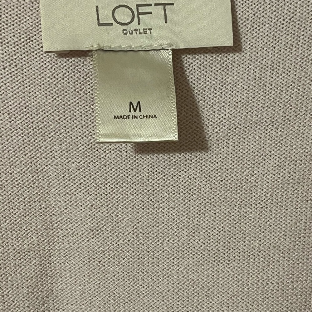 LOFT lace Cardigan, Size M - Picture 6 of 6